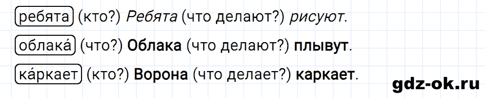 Упражнение номер 24 страница 13 из ГДЗ к рабочей тетради часть 1 по русскому языку 2 класс Канакина
