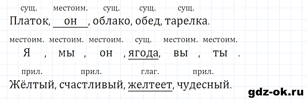 Упражнение номер 107 страница 50 из ГДЗ к рабочей тетради часть 2 по русскому языку 2 класс Канакина
