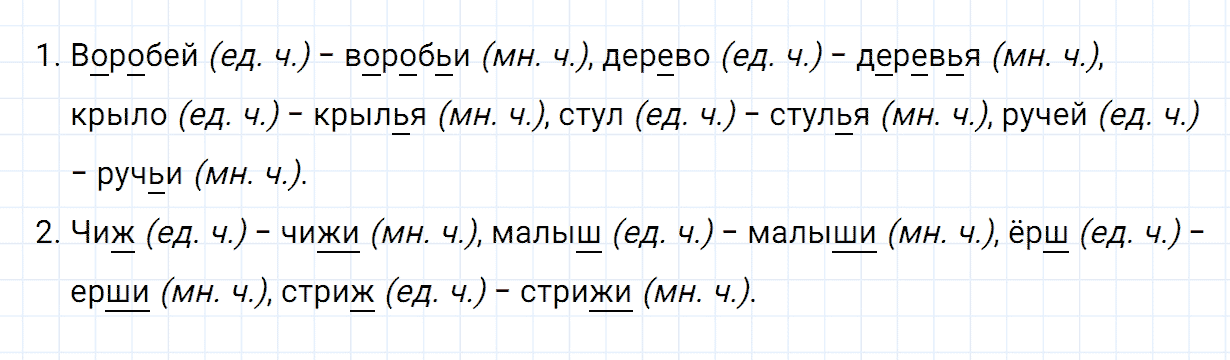 Упражнение номер 107 часть 2 из ГДЗ по русскому языку 2 класс Канакина, Горецкий