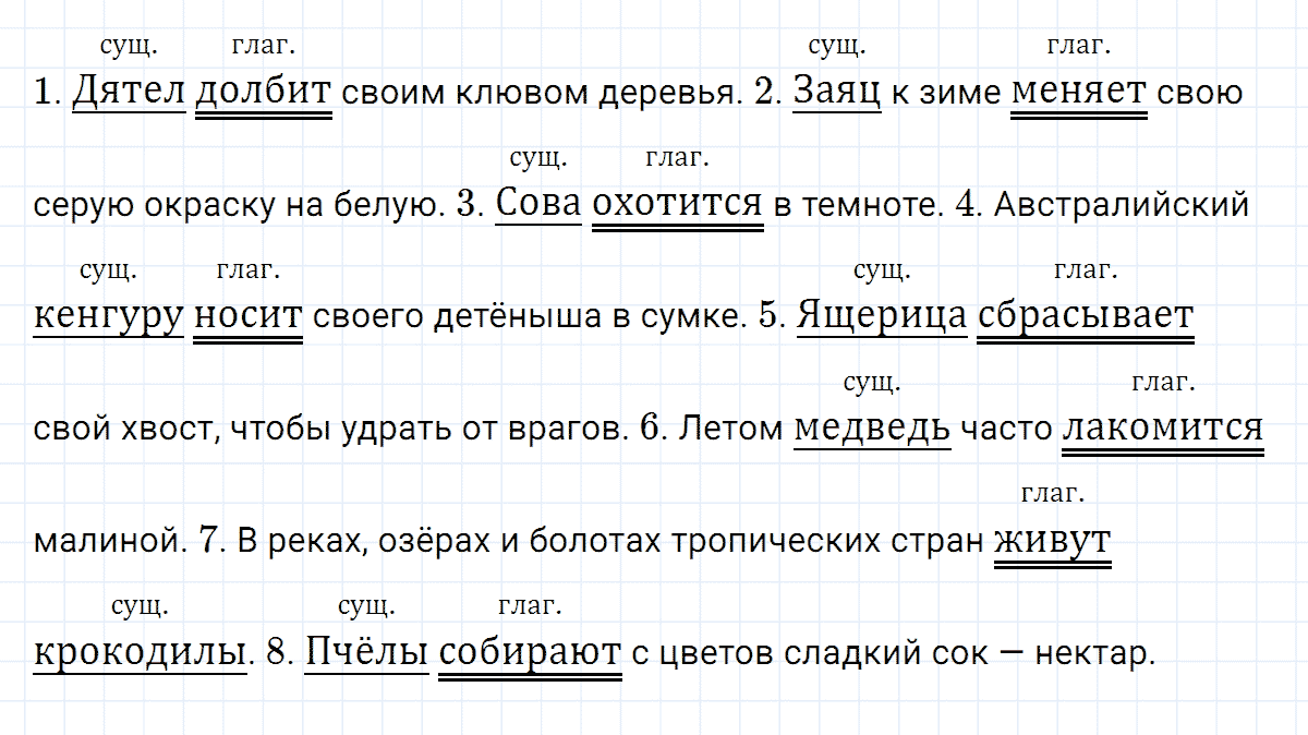 Упражнение номер 94 часть 1 из ГДЗ по русскому языку 4 класс Климанова, Бабушкина