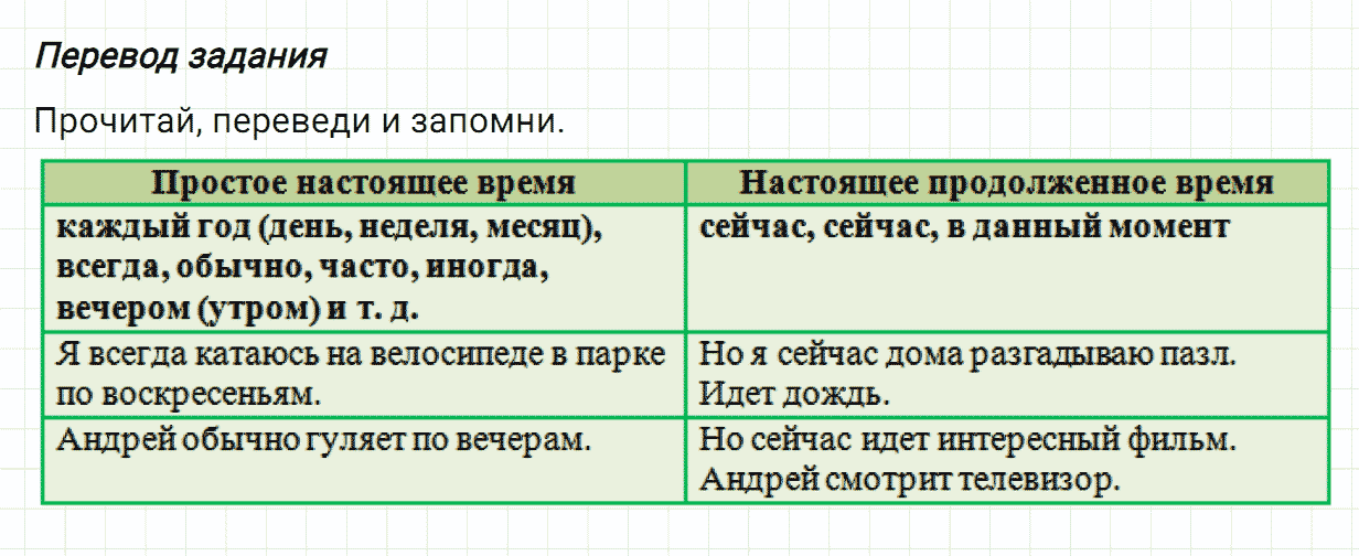 Задание номер 56 unit 2 из ГДЗ по английскому языку 5 класс Биболетова, Денисенко