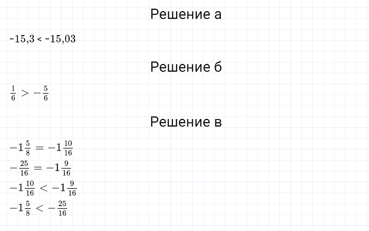 Номер 3 домашние контрольные работы, работа №1 из ГДЗ по математике 6 класс Зубарева, Мордкович