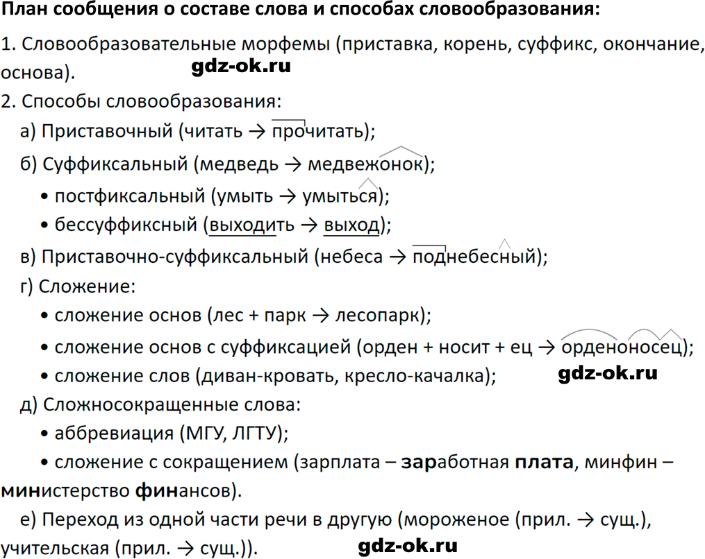 ГДЗ, решение упражнение 351 из учебника по русскому языку 6 класс Ладыженская, Баранов 2023-2024