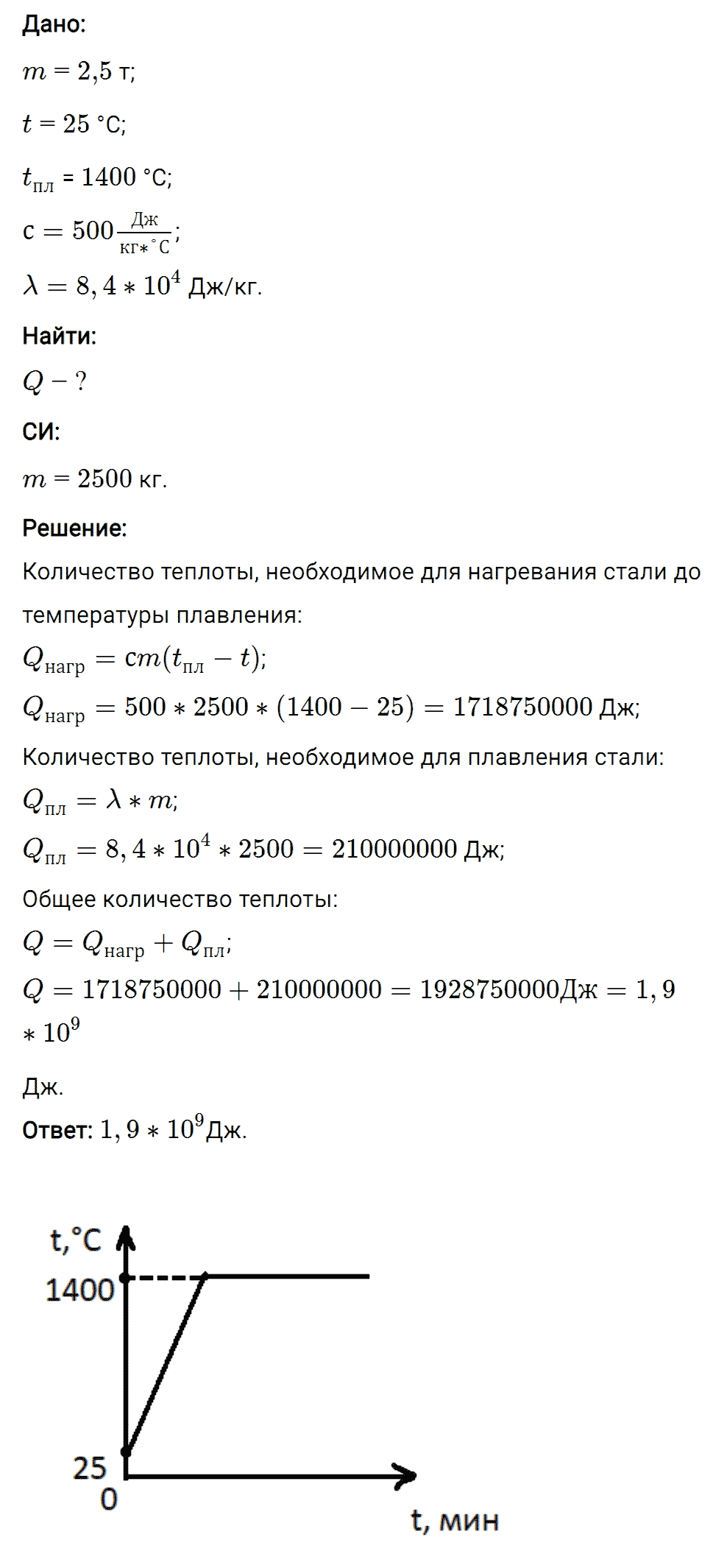 Задание номер 795 из ГДЗ к сборнику вопросов и задач по физике 7-9 класс Марон к учебникам Перышкина, Гутник