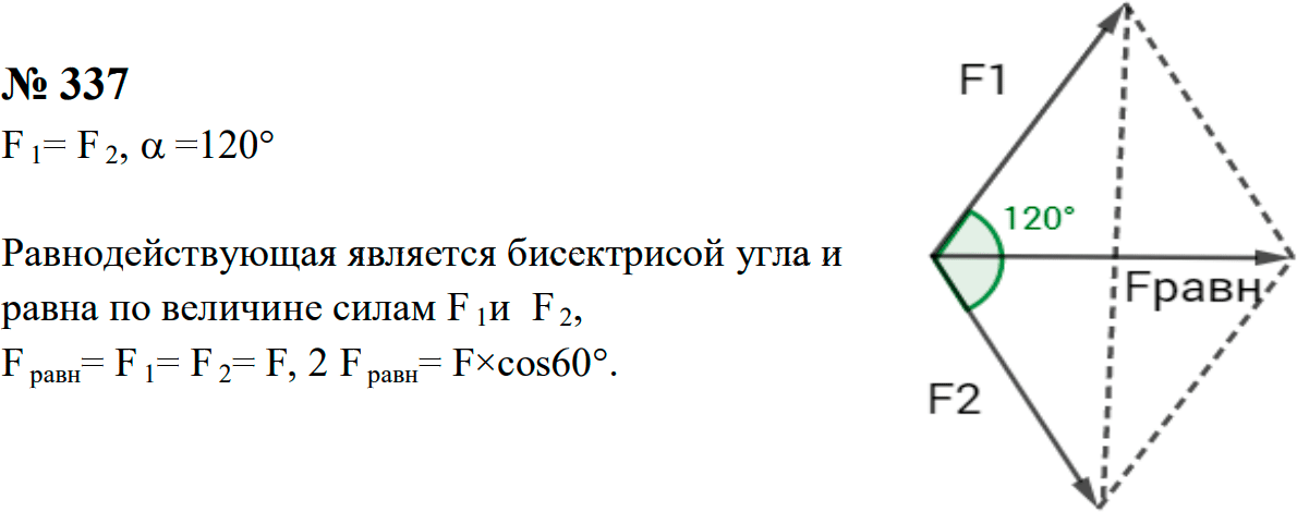 Задание номер 337 из ГДЗ к сборнику задач по физике 7-9 класс Перышкин