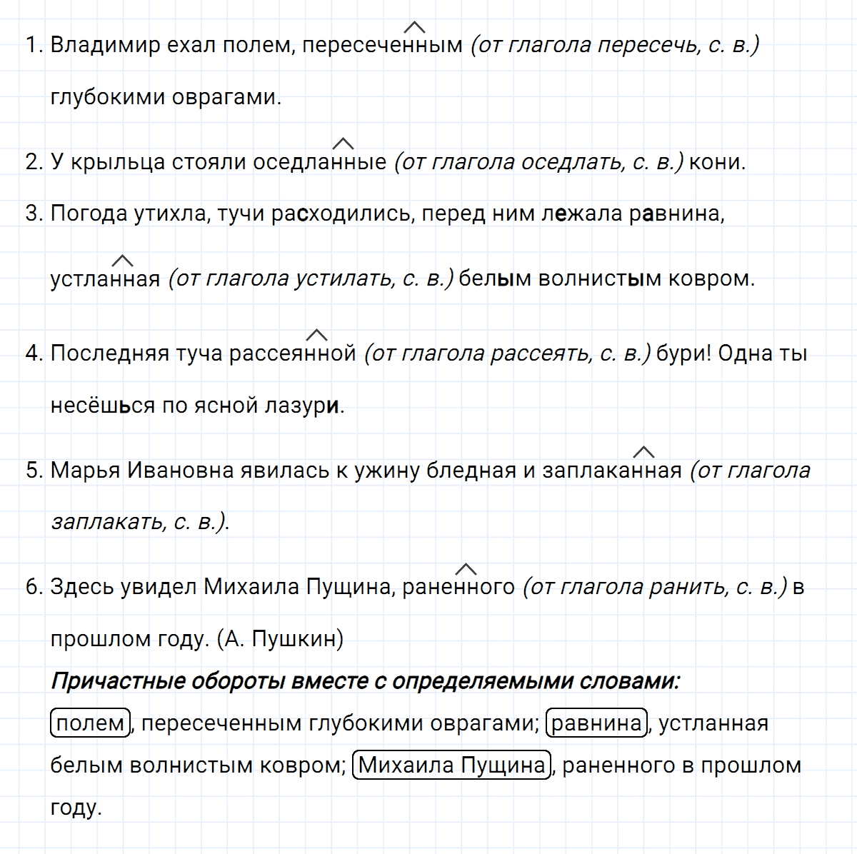 Упражнение номер 134 из ГДЗ по русскому языку 7 класс Ладыженская, Баранов