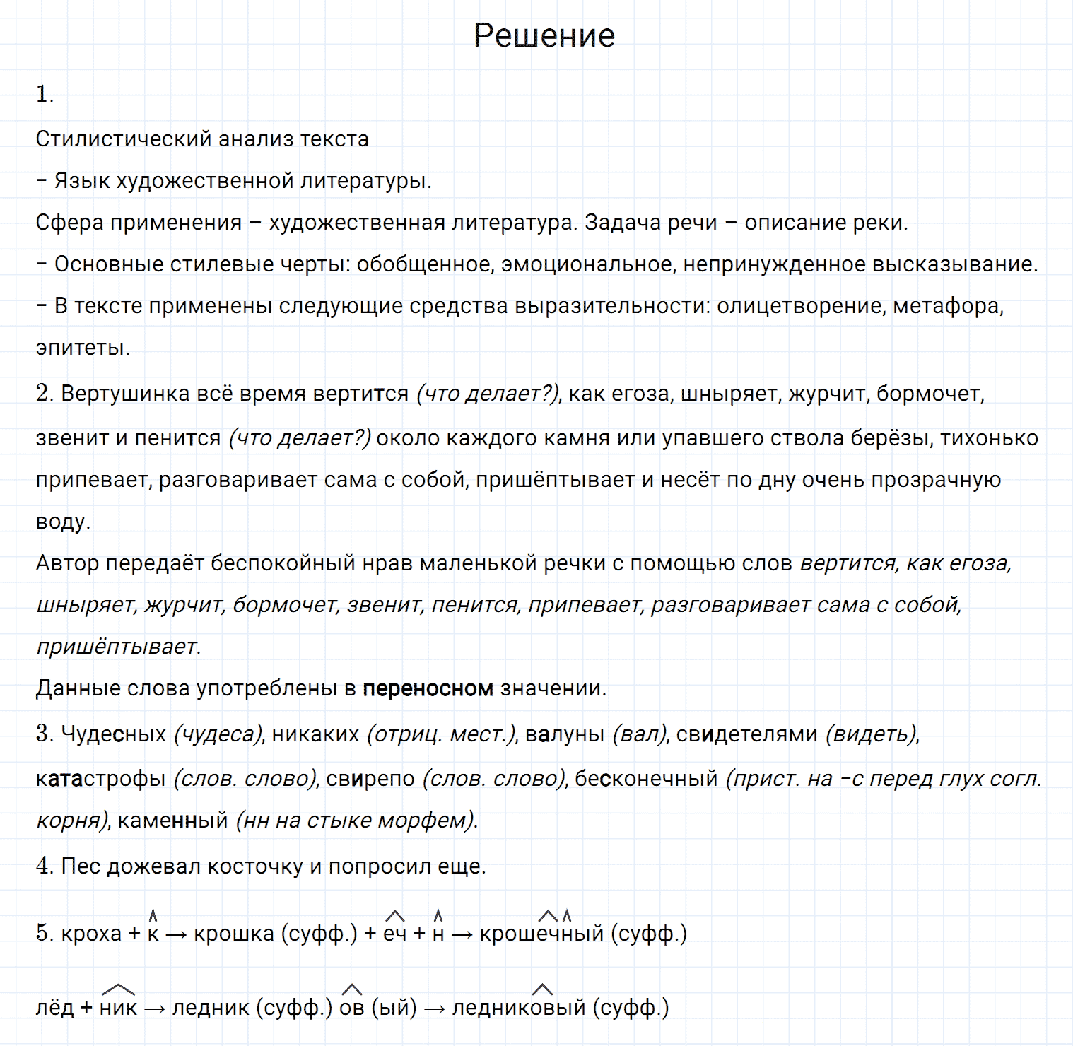 Упражнение номер 150 из ГДЗ по русскому языку 7 класс Разумовская, Львова