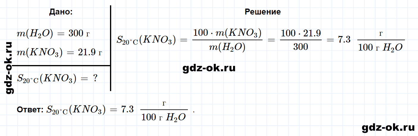 Задание номер 3-55 к главе 3 из ГДЗ по химии 8 класс Кузнецова, Левкин задачник