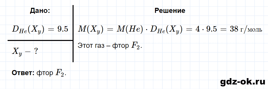 Задание номер 4-14 к главе 4 из ГДЗ по химии 8 класс Кузнецова, Левкин задачник