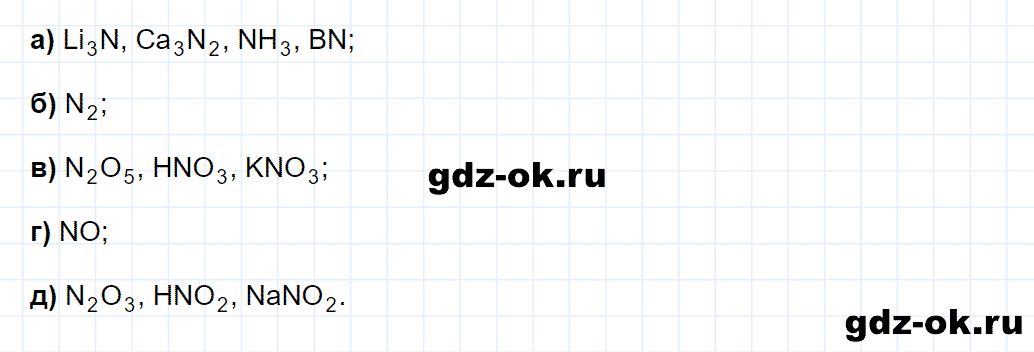 Задание номер 7-26 к главе 7 из ГДЗ по химии 8 класс Кузнецова, Левкин задачник