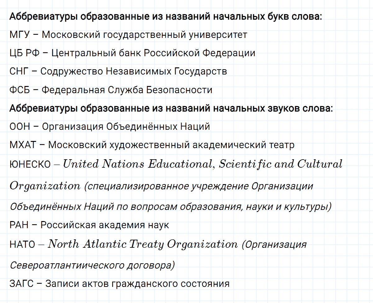 Упражнение номер 16 из ГДЗ по русскому языку 8 класс Разумовская, Львова