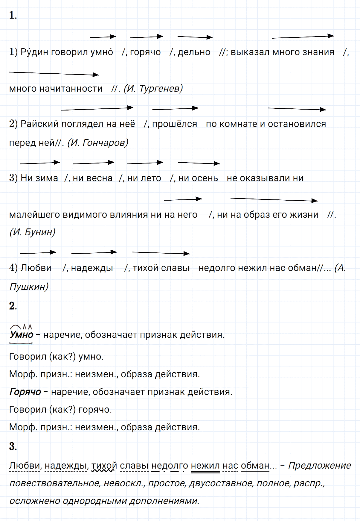 Упражнение номер 227 из ГДЗ по русскому языку 8 класс Разумовская, Львова