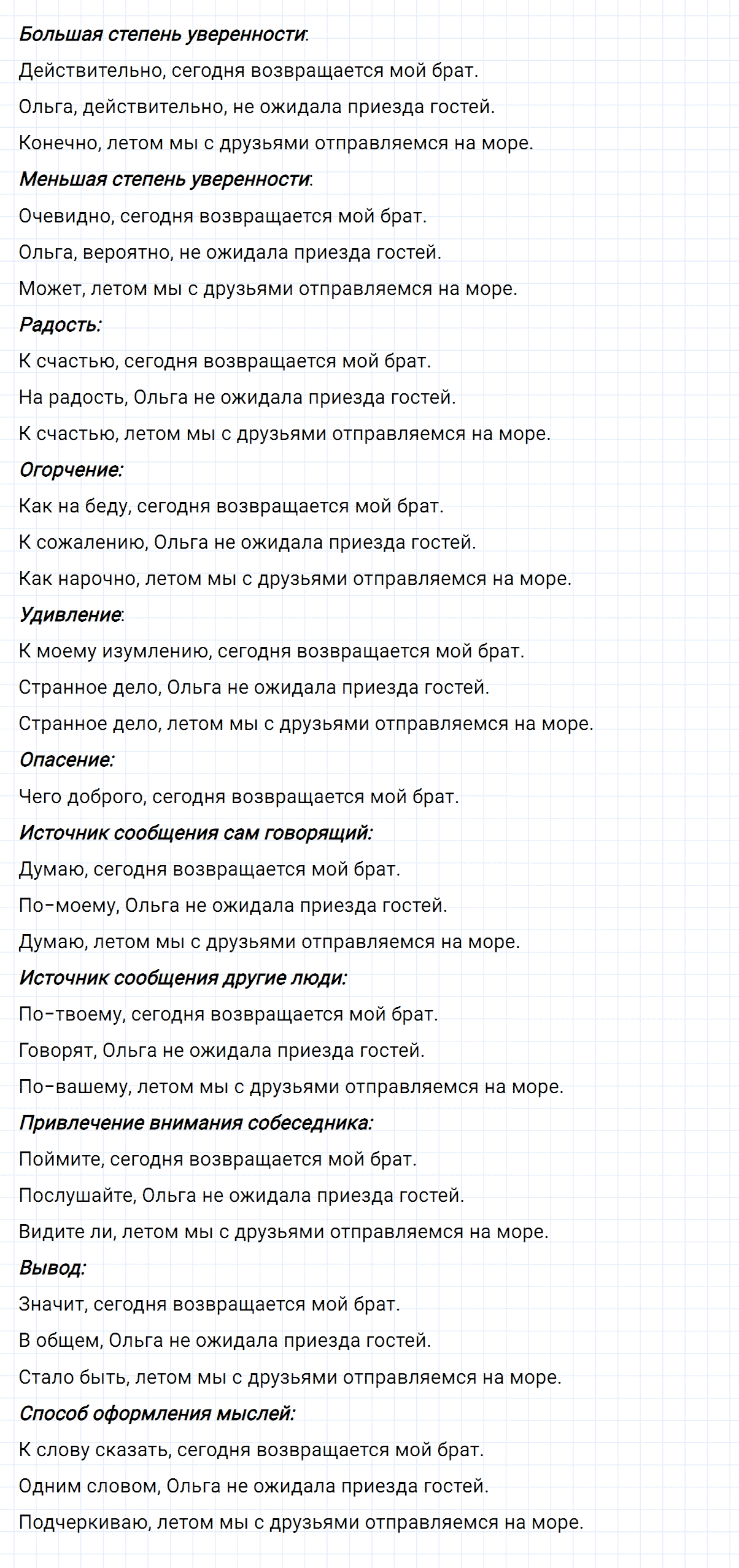 Упражнение номер 288 из ГДЗ по русскому языку 8 класс Разумовская, Львова
