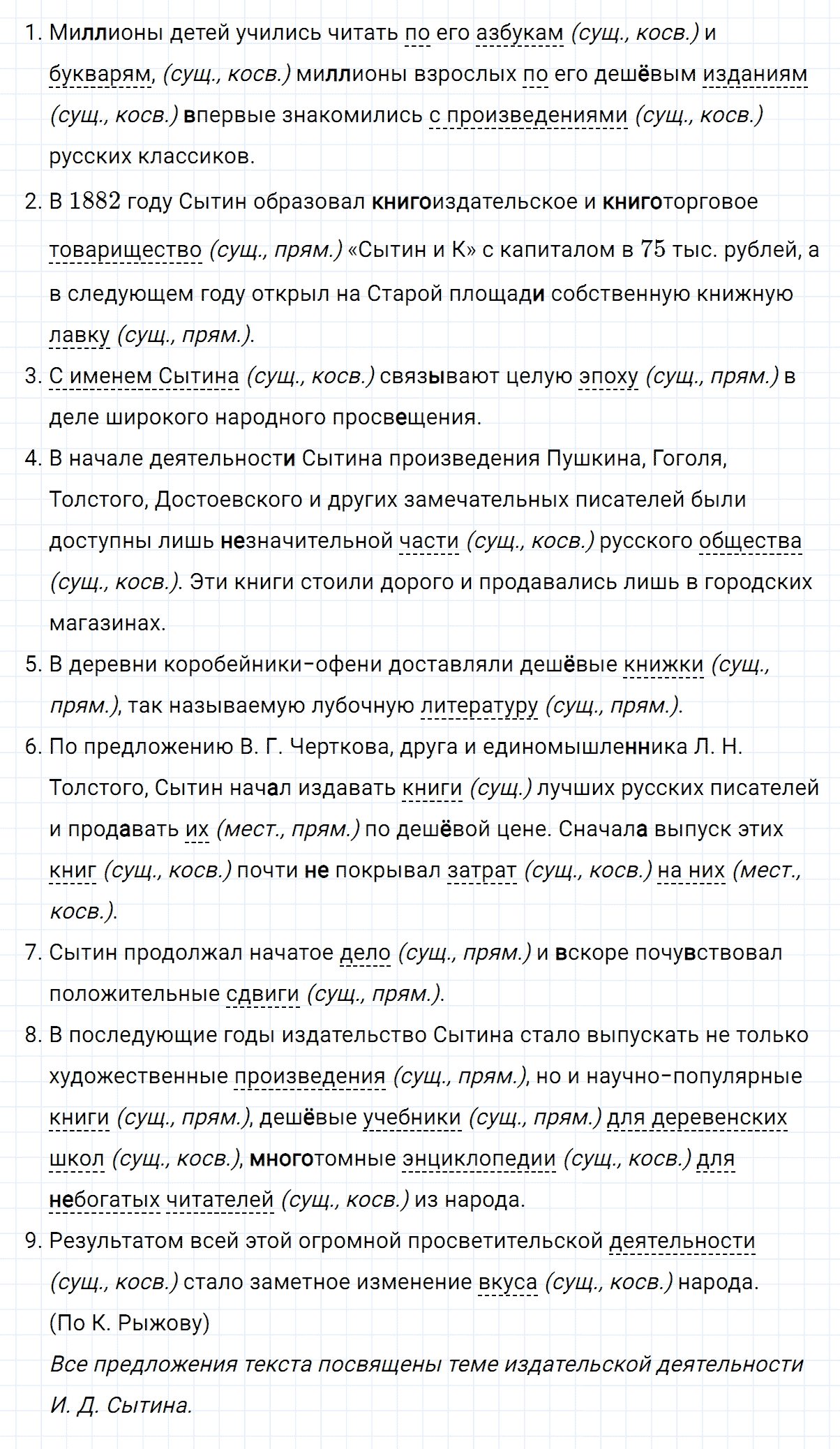 Упражнение номер 122 из ГДЗ по русскому языку 8 класс Тростенцова, Ладыженская