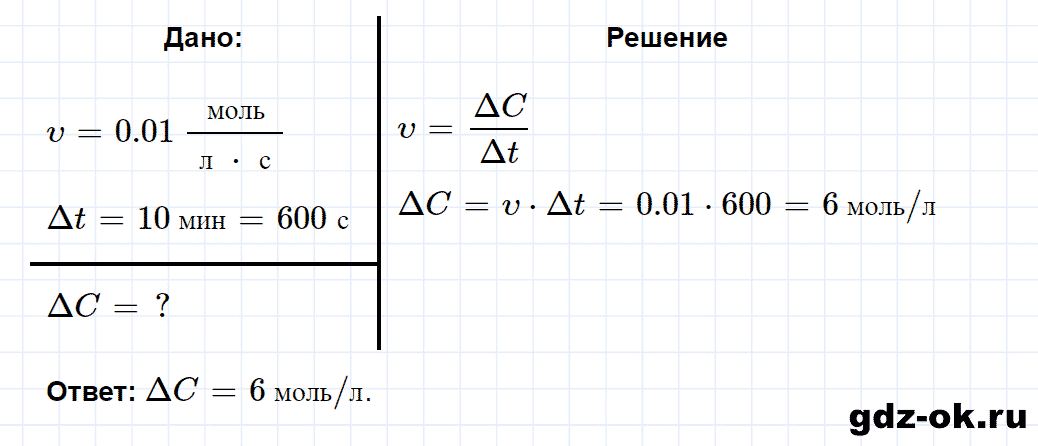 Задание номер 1-20 к главе 1 из ГДЗ по химии 9 класс Кузнецова, Левкин задачник