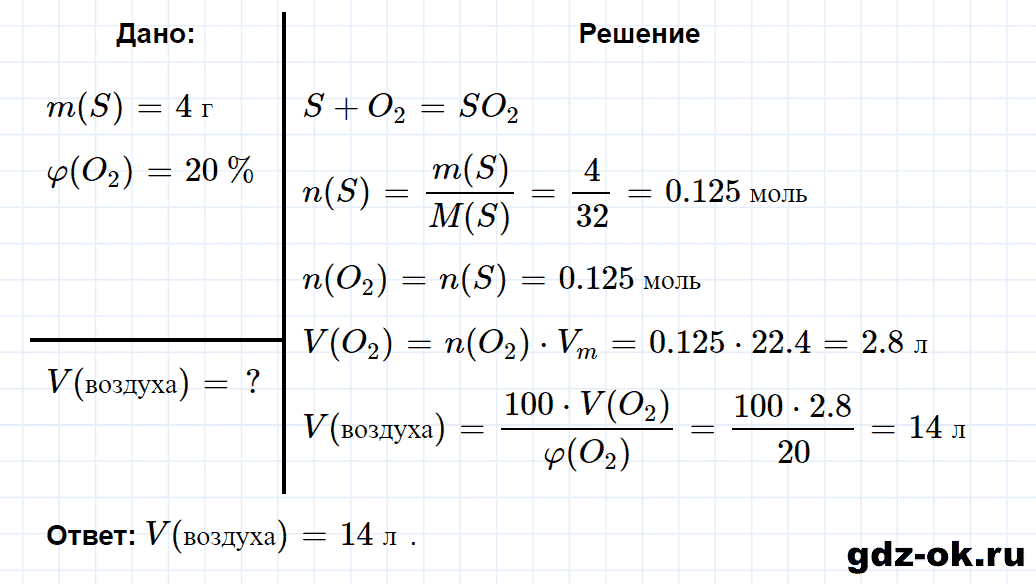 Задание номер 4 к параграфу 21 из ГДЗ по химии 9 класс Кузнецова, Титова, Гара