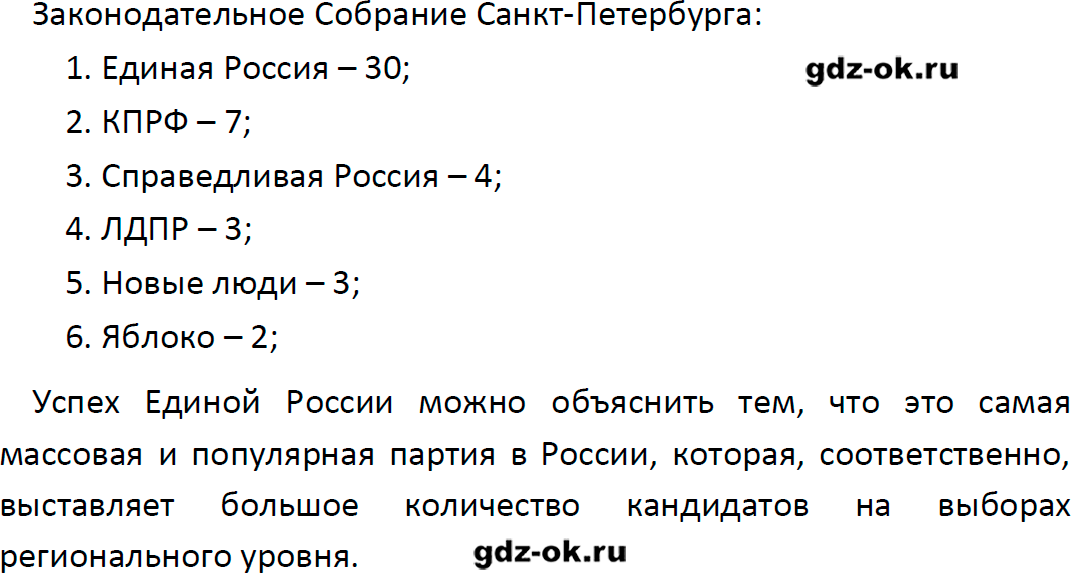 Решение заданий со страницы 36 учебник из ГДЗ по обществознанию 9 класс Боголюбов, Лазебникова - фрагмент 4